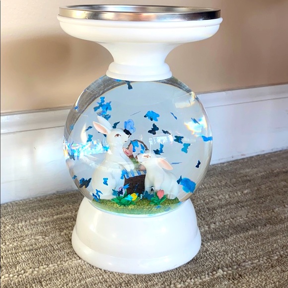 🎉🐰 Spring Easter Bunny Globe Candle Holder